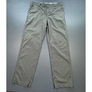 OGIO Pants Men's Size 36x32 Gray Stretch Chino Casual Golf Office Performance